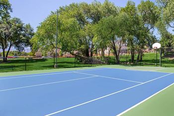 Tennis Court at Woodland Hills Apartments, Colorado, 80918